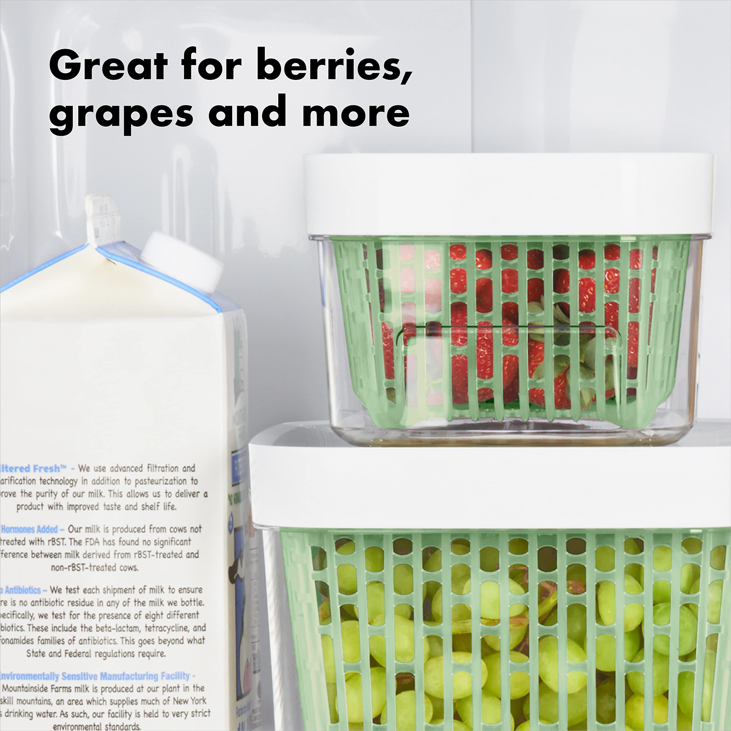 Foto 5 | Contenedor Oxo Good Grips 1.5l Blanco - Venta Internacional.