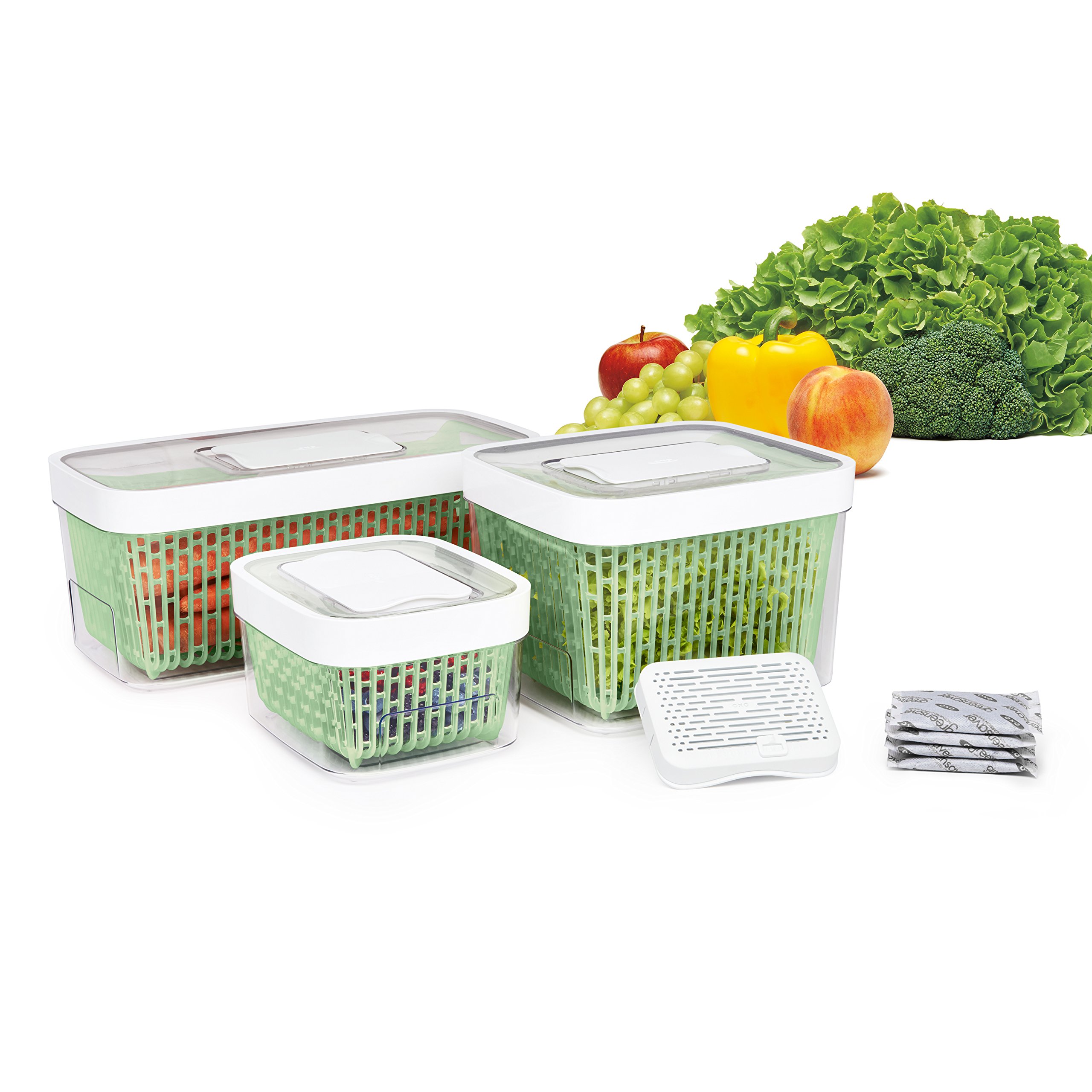 Foto 7 | Contenedor Oxo Good Grips 1.5l Blanco - Venta Internacional.