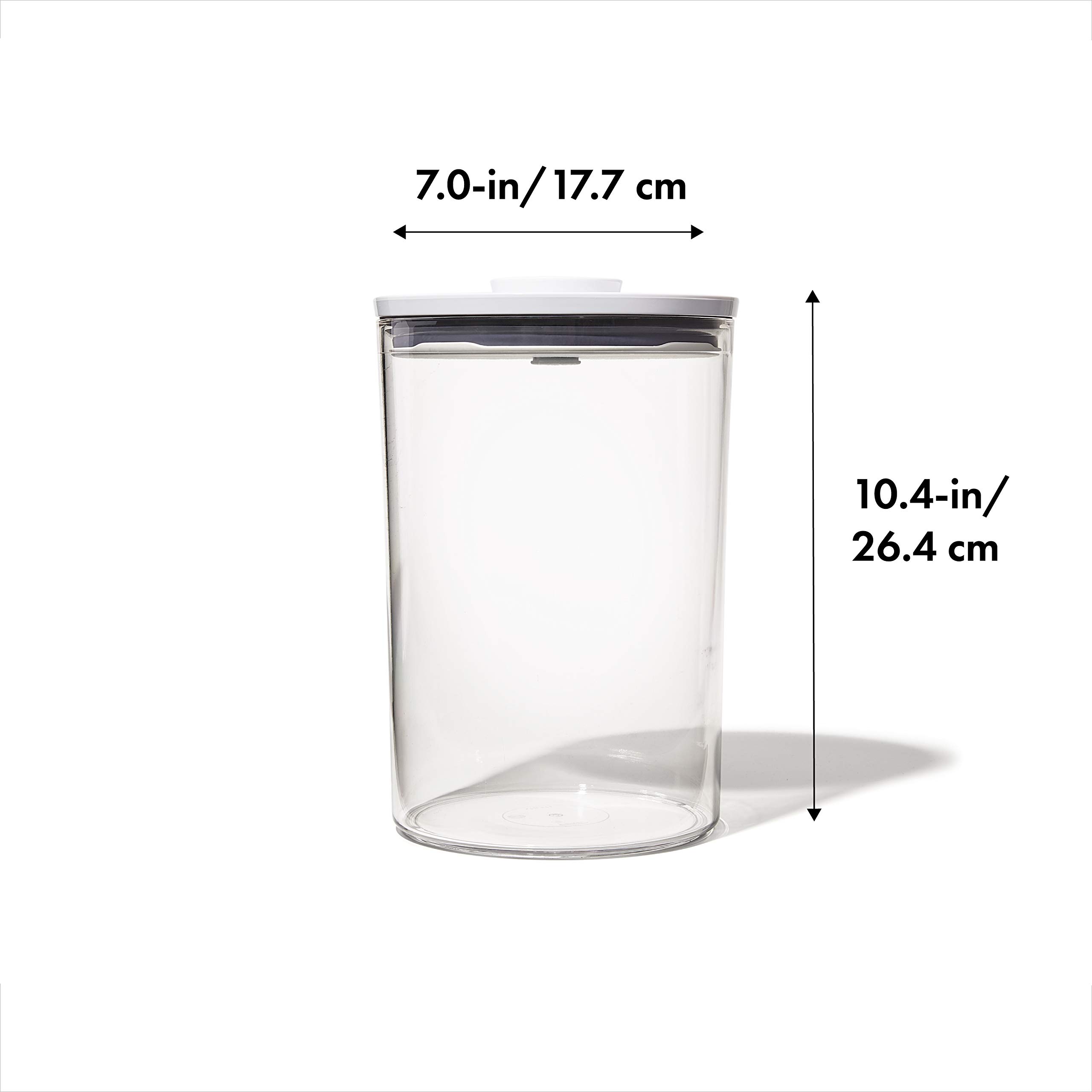 Foto 3 pulgar | Recipiente De Almacenamiento De Alimentos Oxo Good Grips, Redondo, Pop, Grande, 4,9 L - Venta Internacional.