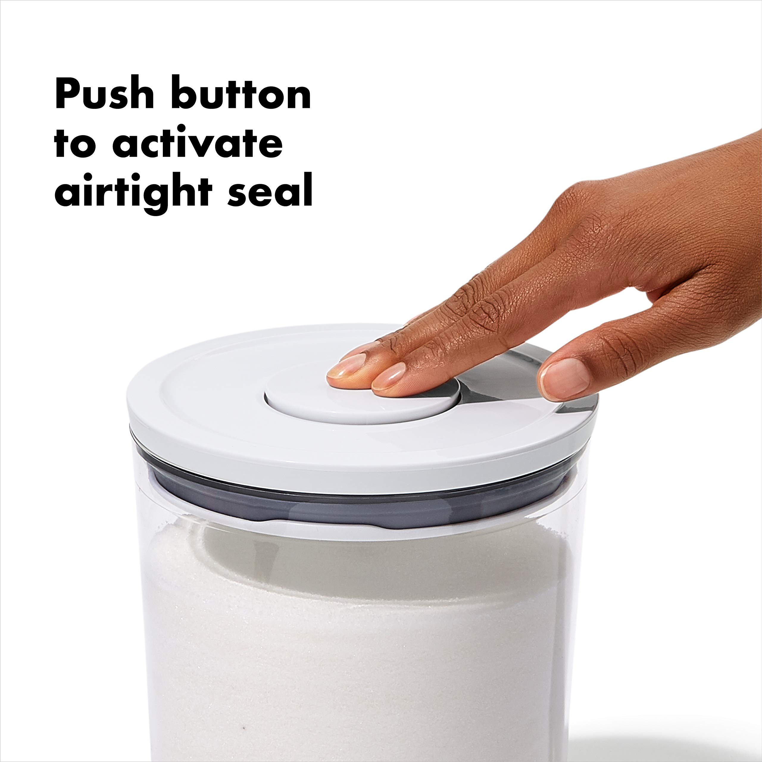 Foto 4 pulgar | Recipiente De Almacenamiento De Alimentos Oxo Good Grips, Redondo, Pop, Grande, 4,9 L - Venta Internacional.