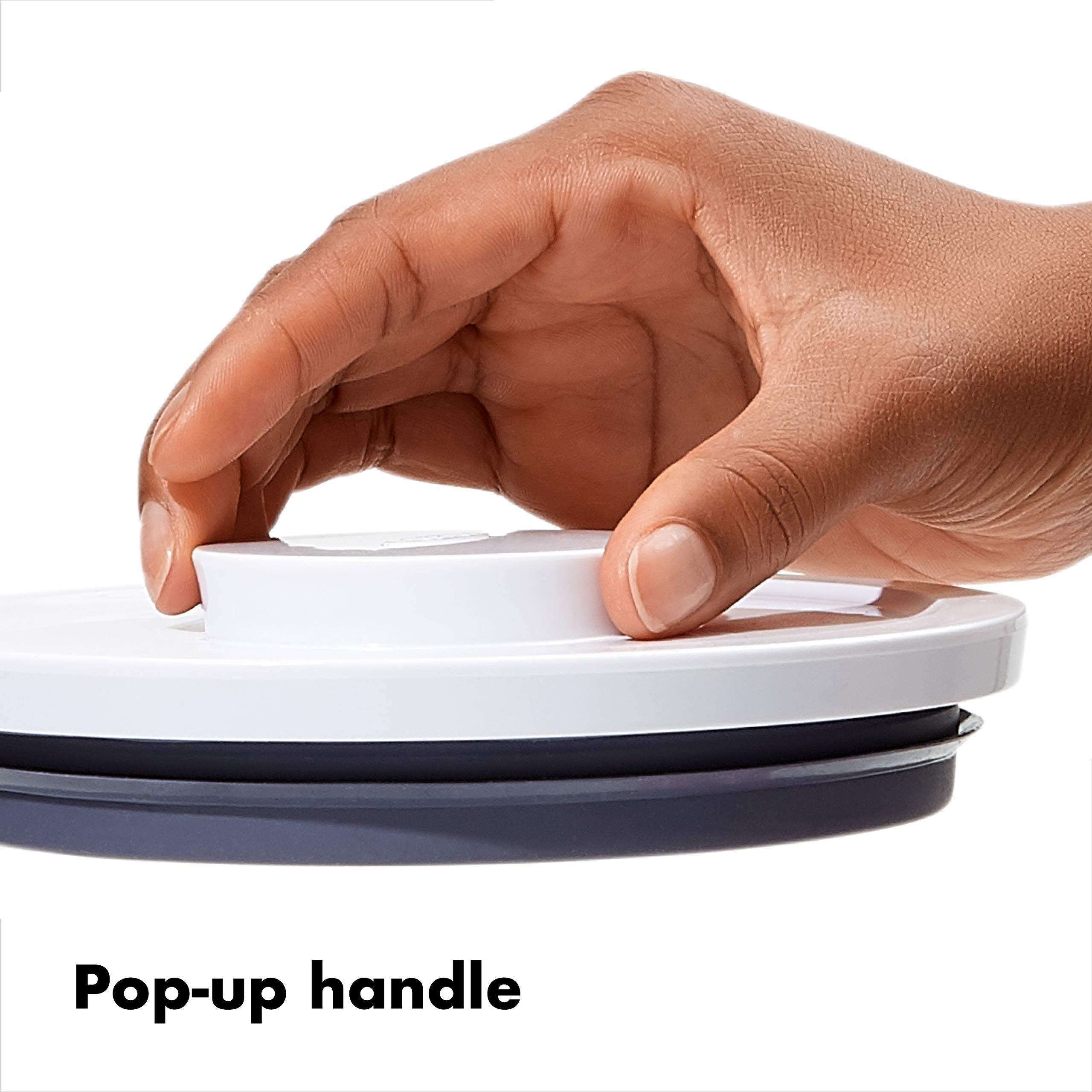 Foto 5 pulgar | Recipiente De Almacenamiento De Alimentos Oxo Good Grips, Redondo, Pop, Grande, 4,9 L - Venta Internacional.