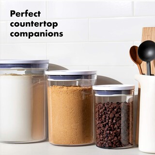 Foto 6 | Recipiente De Almacenamiento De Alimentos Oxo Good Grips, Redondo, Pop, Grande, 4,9 L - Venta Internacional.