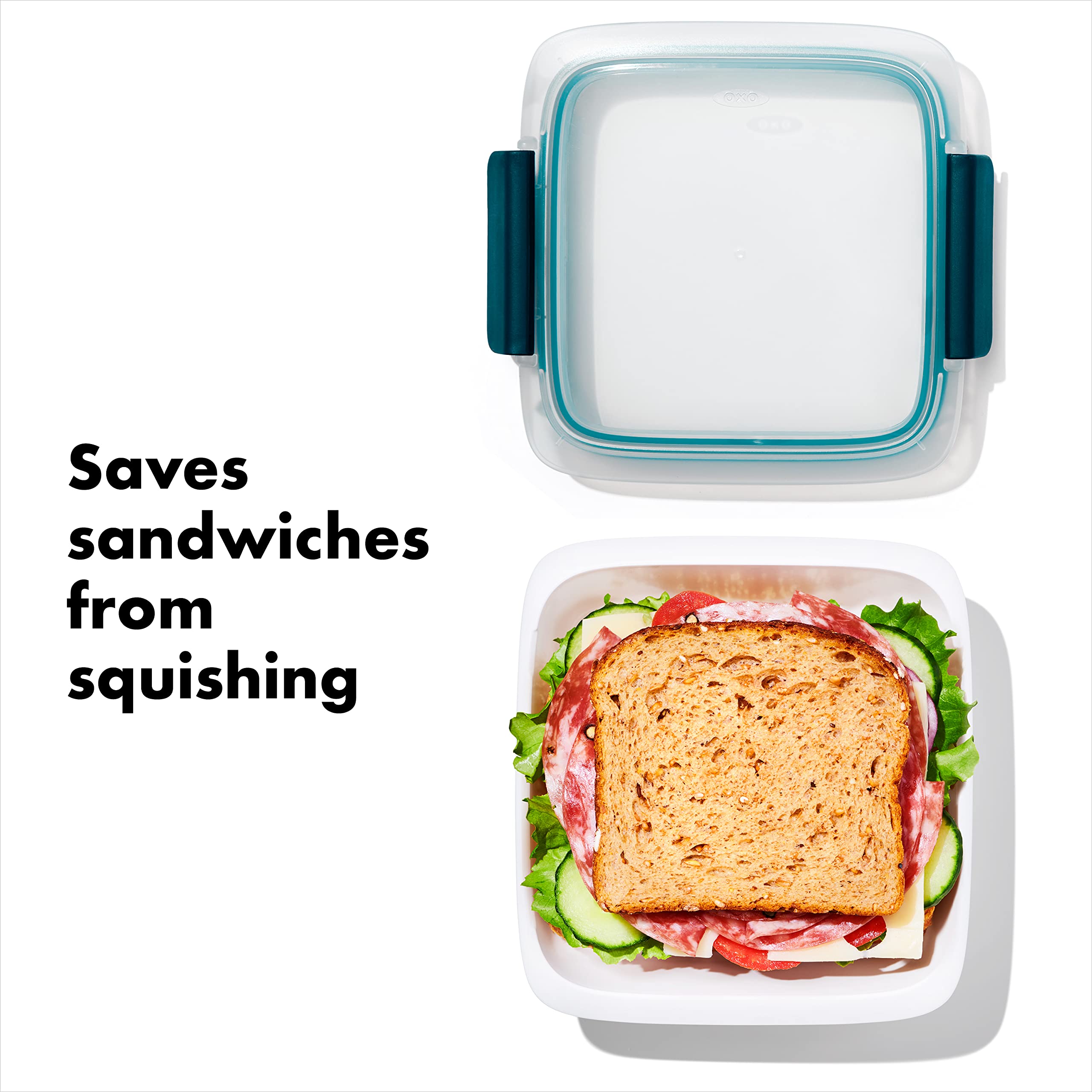 Foto 3 pulgar | Recipiente Para Sándwiches Oxo Good Grips Prep & Go, 1,02 L, Sin Bpa - Venta Internacional.