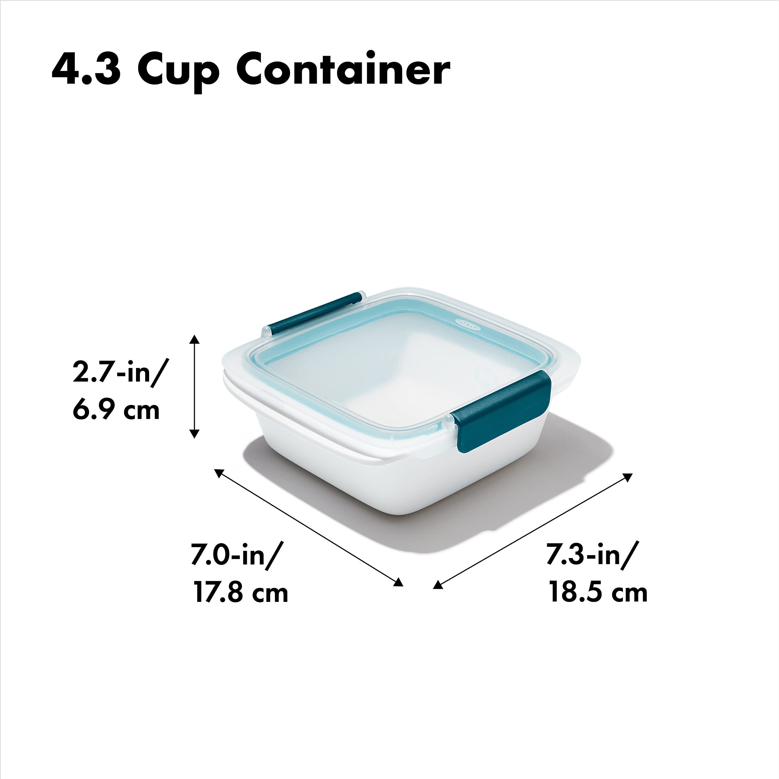Foto 7 pulgar | Recipiente Para Sándwiches Oxo Good Grips Prep & Go, 1,02 L, Sin Bpa - Venta Internacional.