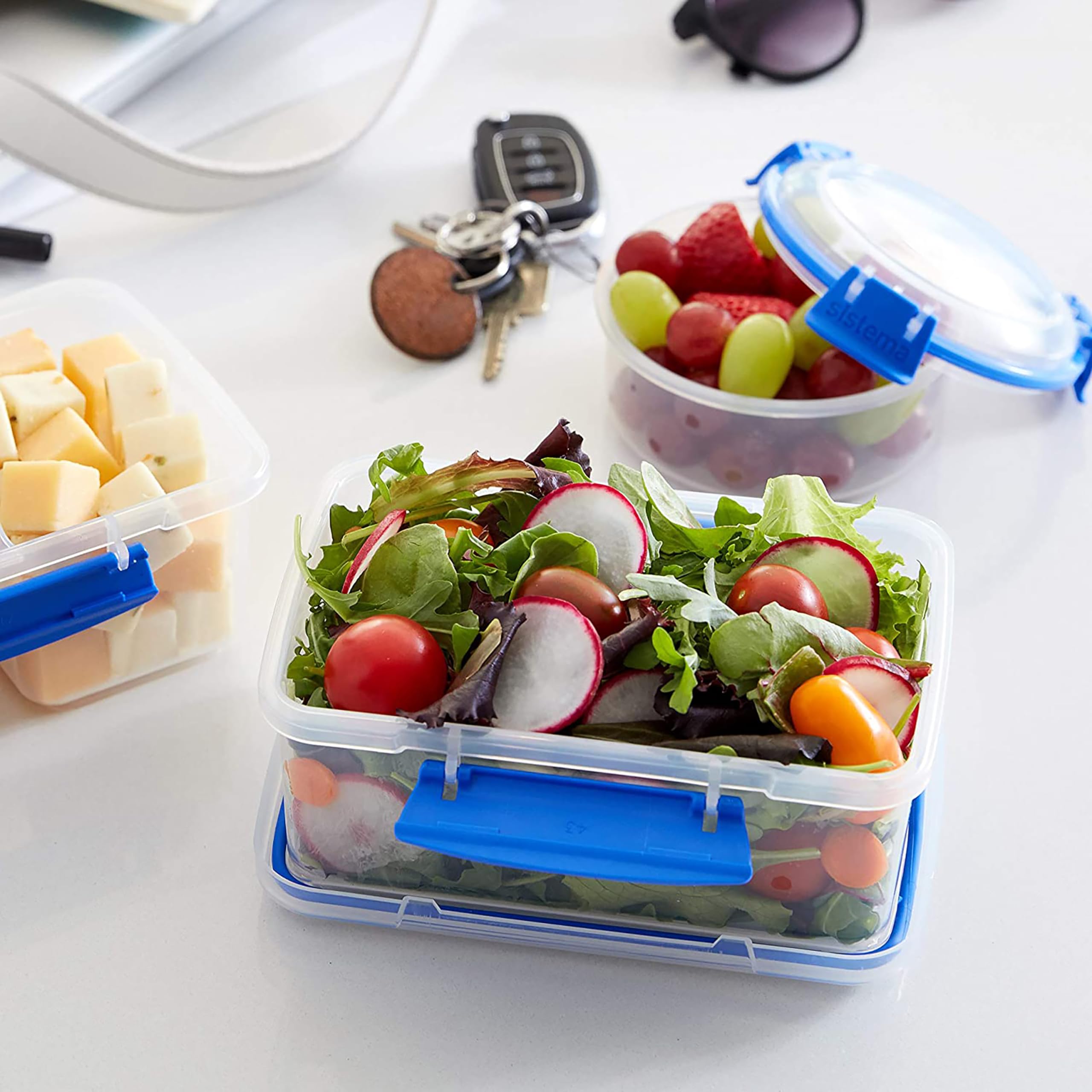 Foto 5 pulgar | Contenedor De Almacenamiento De Alimentos Sistema Klip It De 5 Litros, Hermético Y Apilable - Venta Internacional.