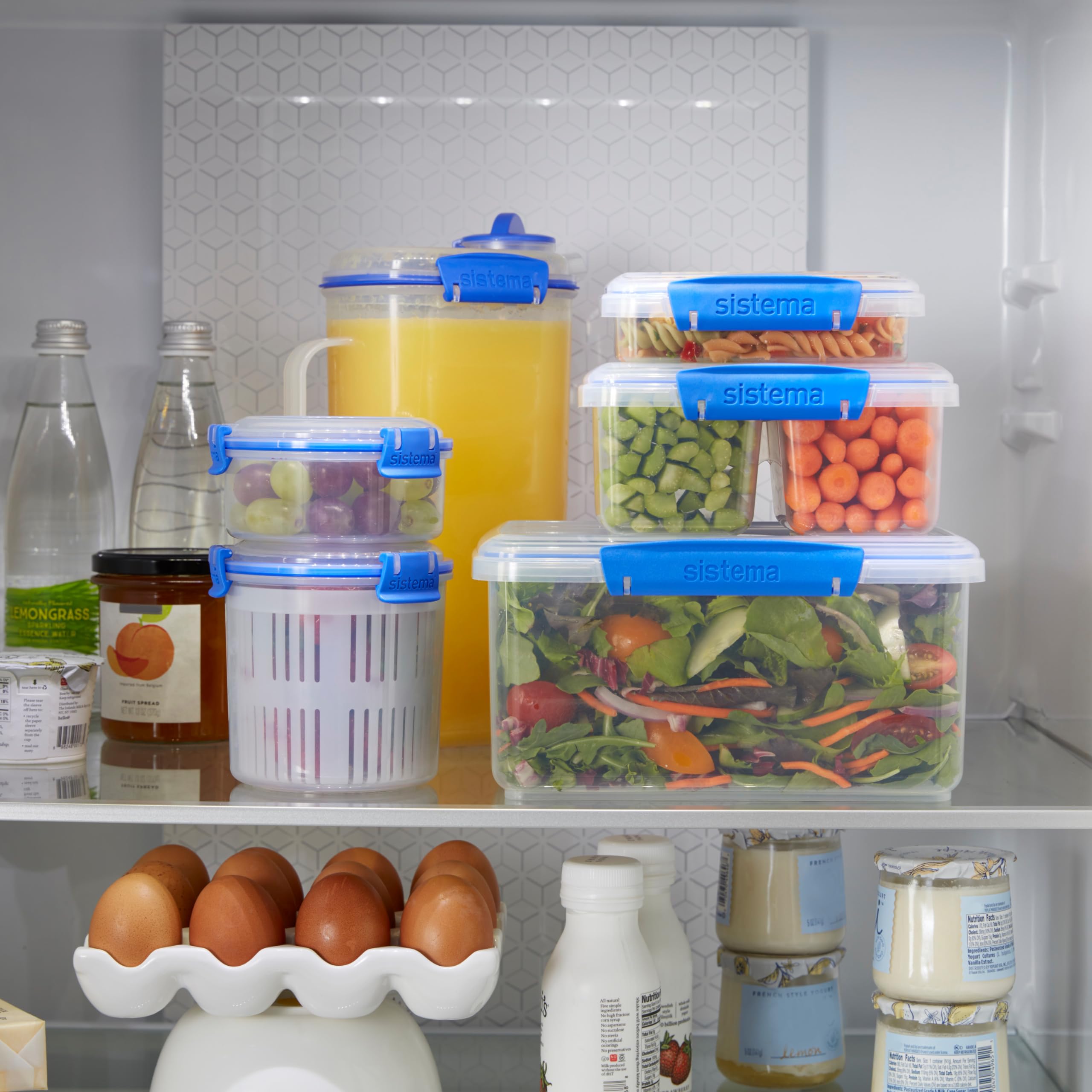 Foto 7 pulgar | Contenedor De Almacenamiento De Alimentos Sistema Klip It De 5 Litros, Hermético Y Apilable - Venta Internacional.