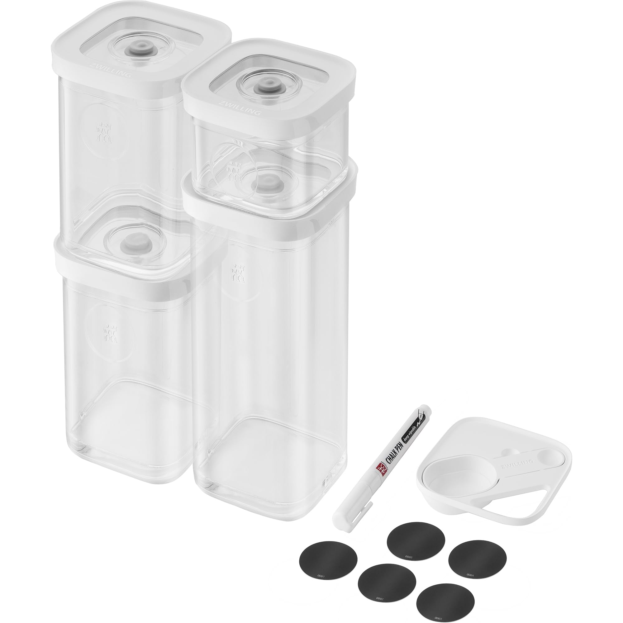 Foto 2 pulgar | Organizador De Almacenamiento Zwilling Fresh & Save Cube, 6 Piezas, De Plástico En Forma De S - Venta Internacional.