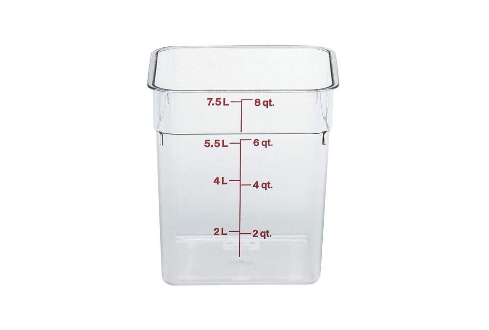 Foto 1 | Contenedor De Almacenamiento De Alimentos Cambro Camwear Policarbonato 8l - Venta Internacional.