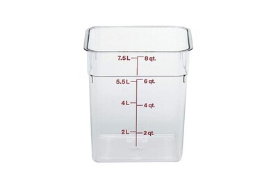 Foto 1 | Contenedor De Almacenamiento De Alimentos Cambro Camwear Policarbonato 8l - Venta Internacional.