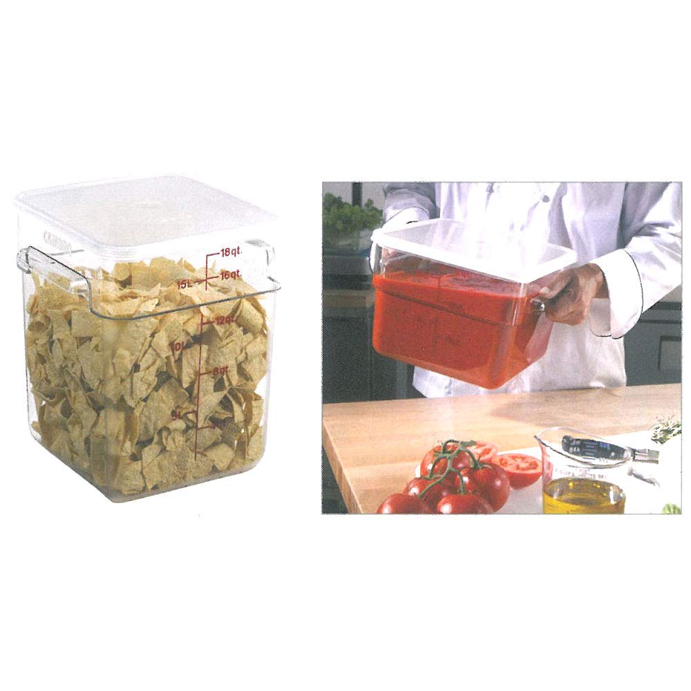Foto 3 pulgar | Contenedor De Almacenamiento De Alimentos Cambro Camwear Policarbonato 8l - Venta Internacional.