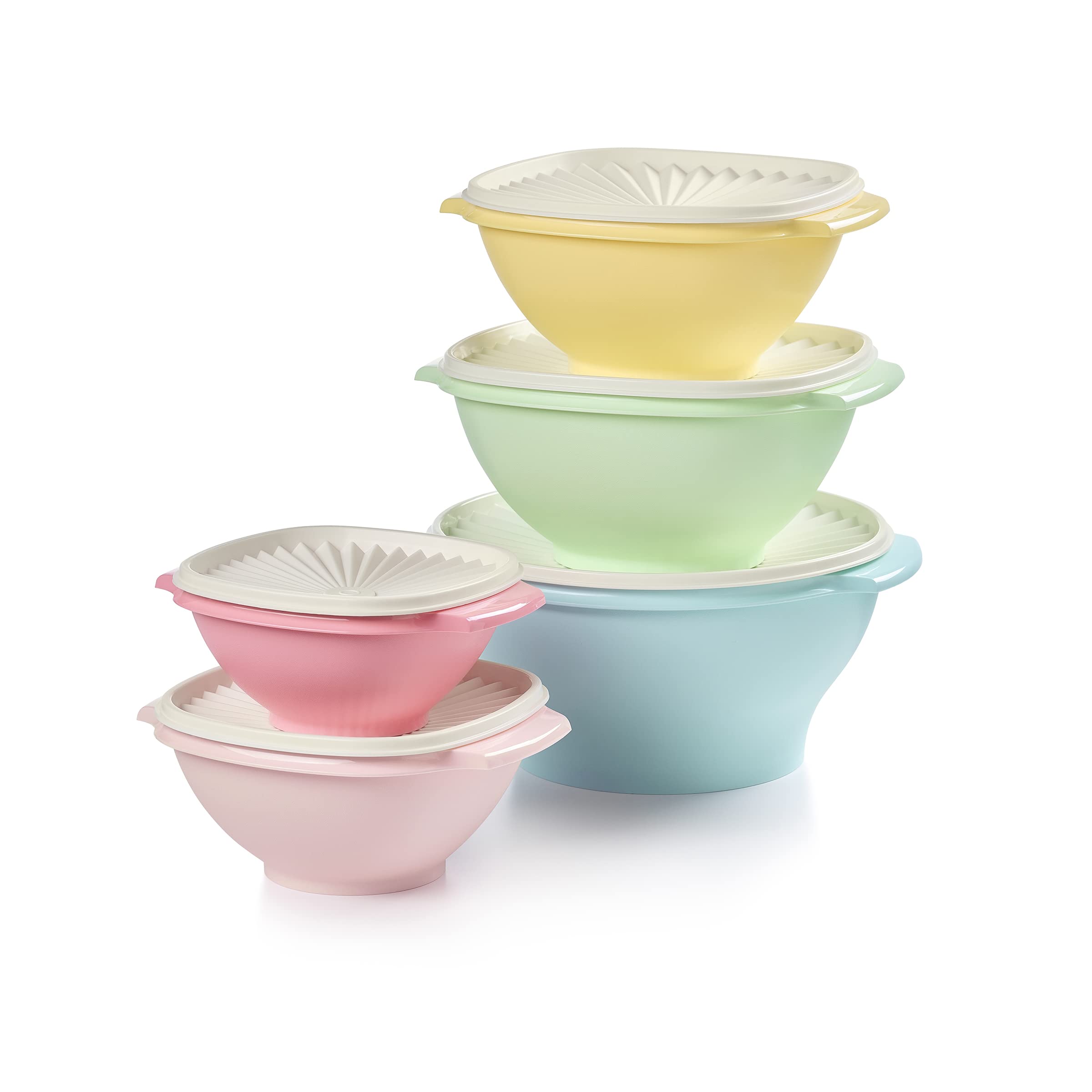 Foto 2 pulgar | Juego De Recipientes Para Almacenamiento De Alimentos Tupperware Heritage, 10 Piezas, Vintage - Venta Internacional.