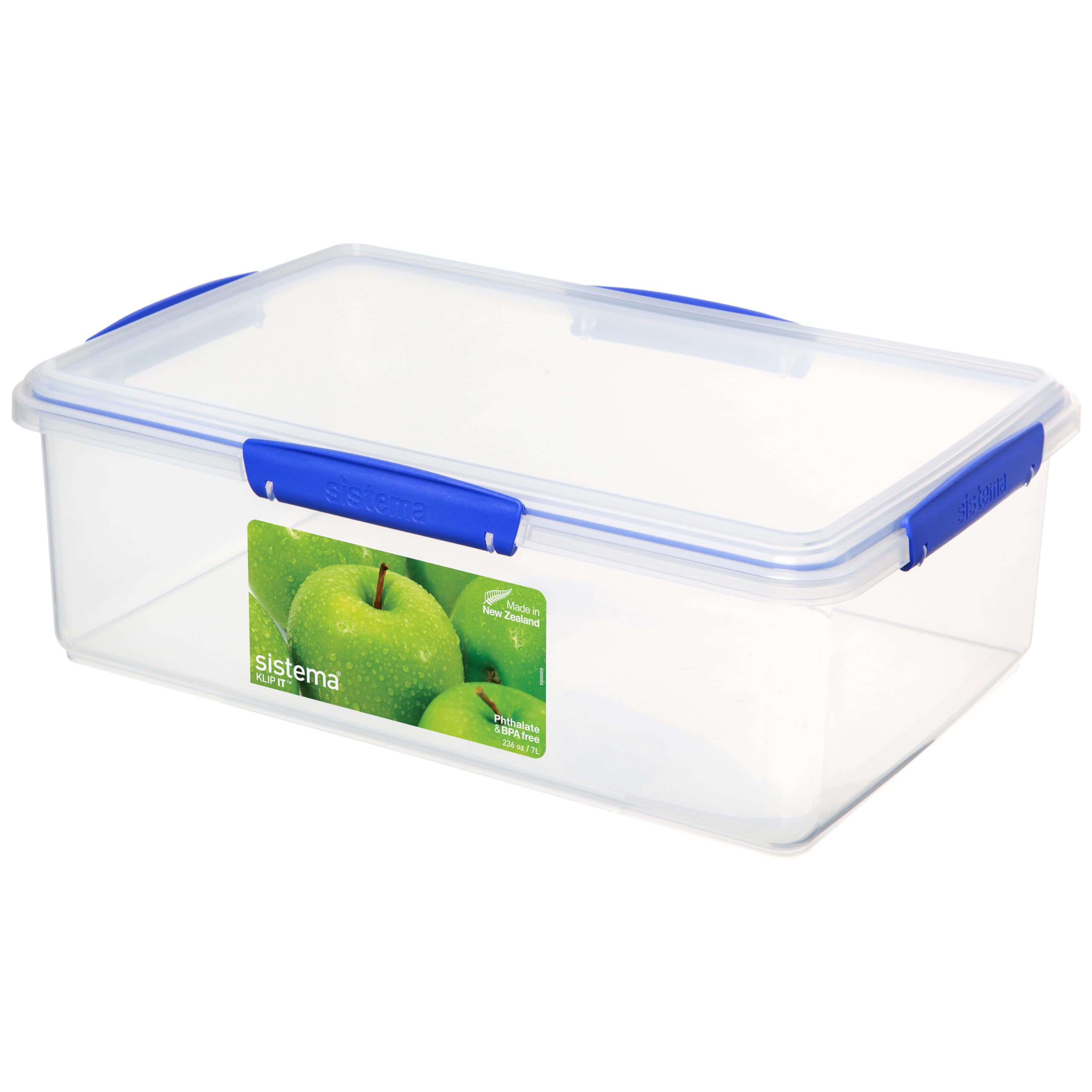 Foto 2 pulgar | Contenedor De Almacenamiento De Alimentos Sistema Klip It 7l Sin Bpa Azul - Venta Internacional.