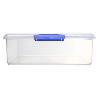 Foto 2 | Contenedor De Almacenamiento De Alimentos Sistema Klip It 7l Sin Bpa Azul - Venta Internacional.