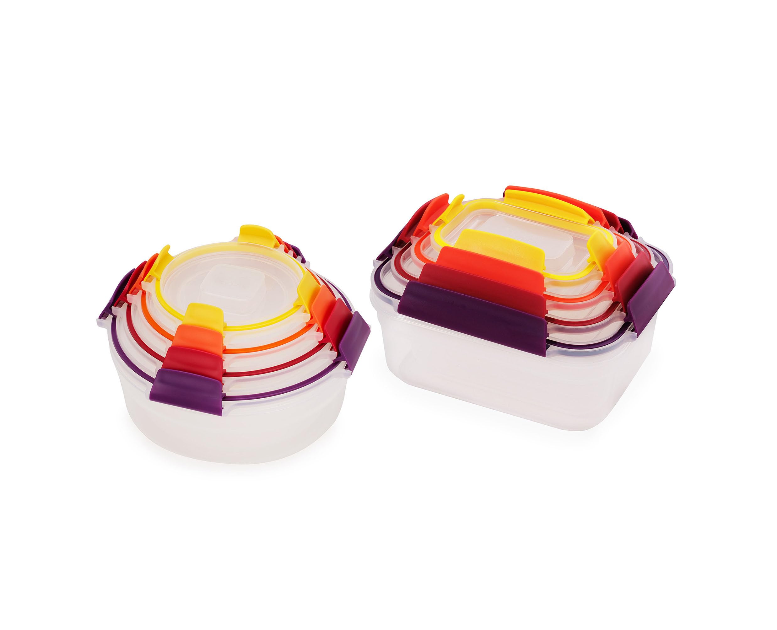 Juego De Recipientes Para Almacenamiento De Alimentos Joseph Joseph Nest Lock, 16 Piezas - Venta Internacional.