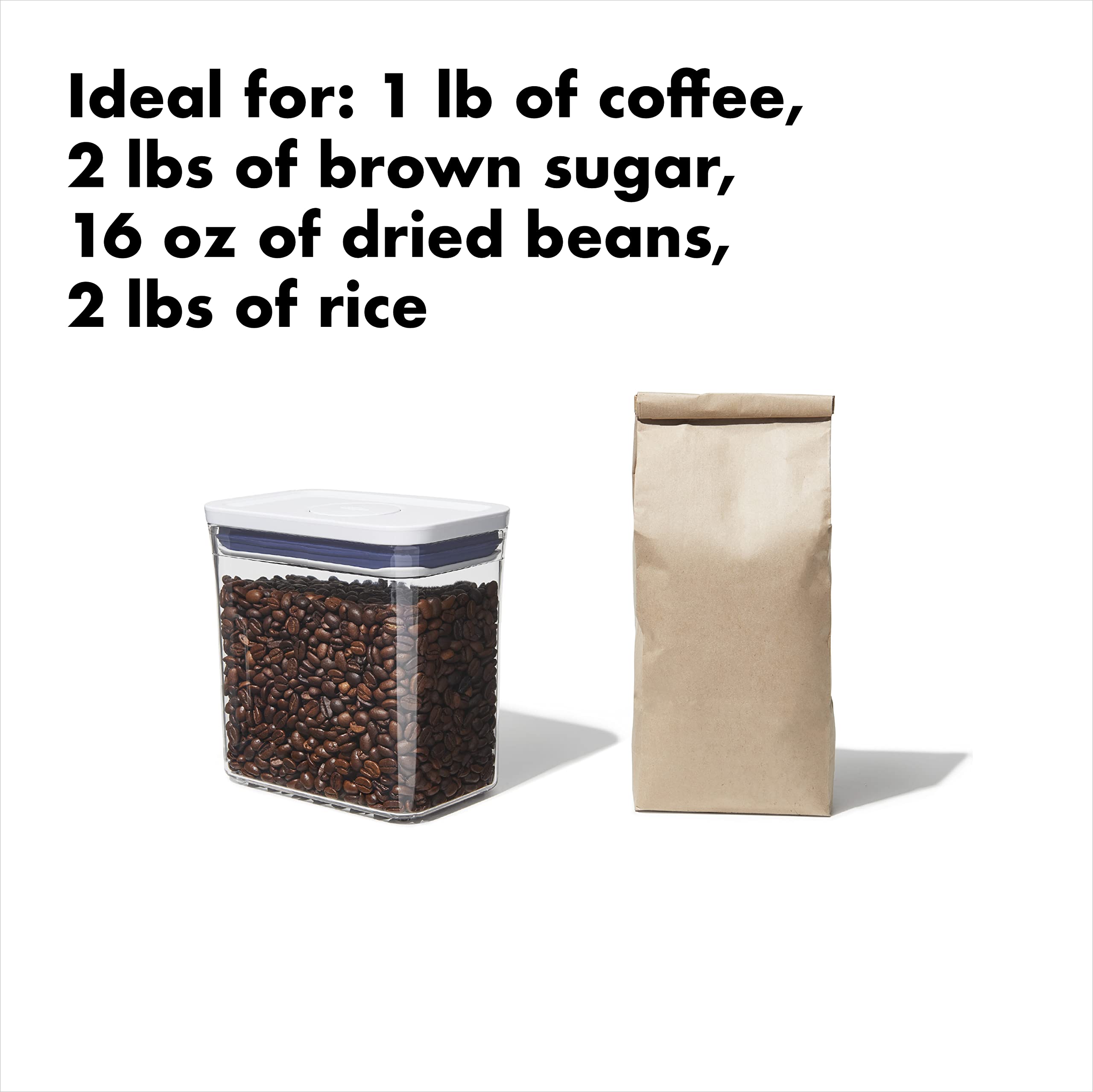 Foto 4 pulgar | Recipiente De Almacenamiento De Alimentos Oxo Good Grips Pop Bundle 1.7 L + 1.1 L - Venta Internacional.
