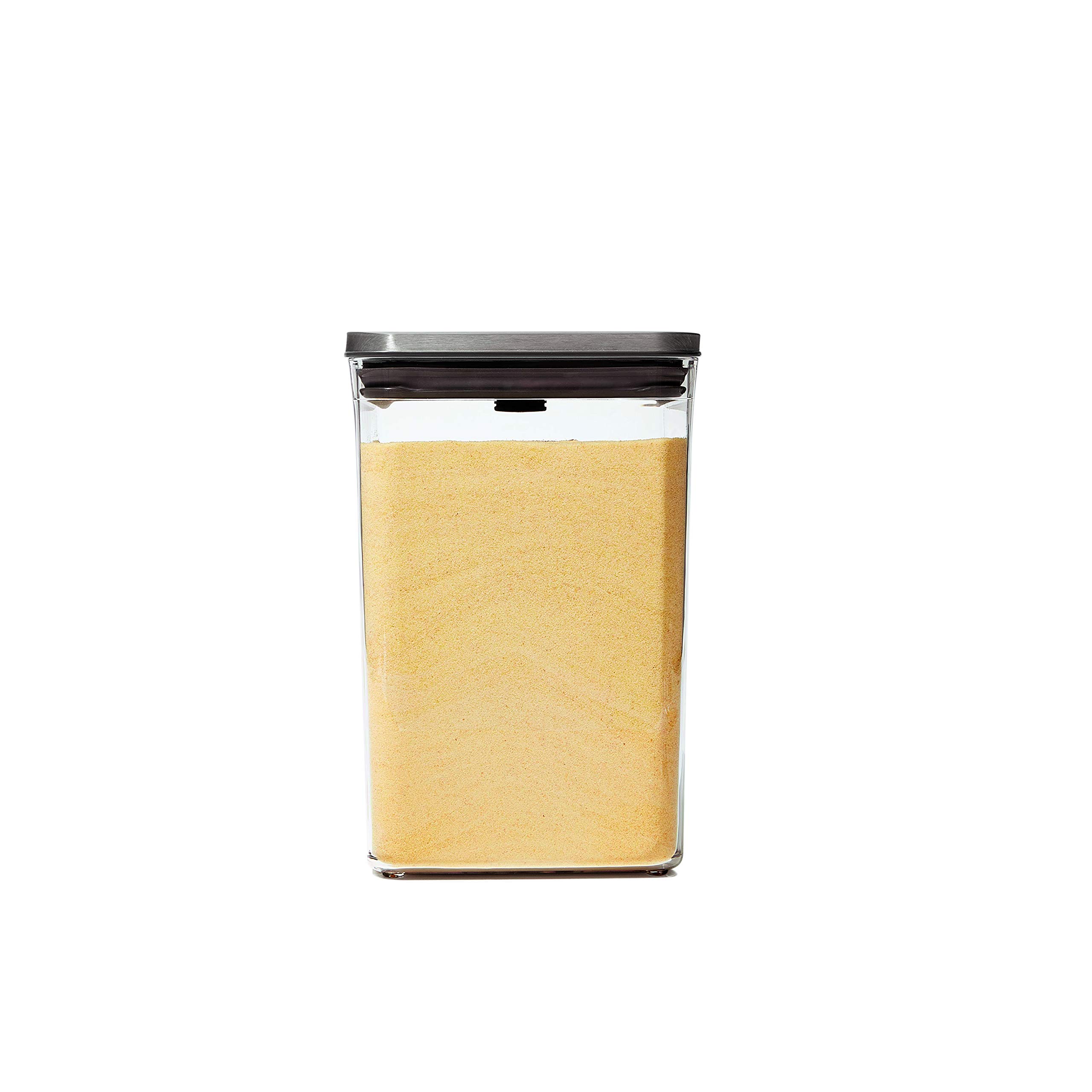 Foto 2 pulgar | Recipiente Oxo Steel Pop Big Medium Square de 4.2 l