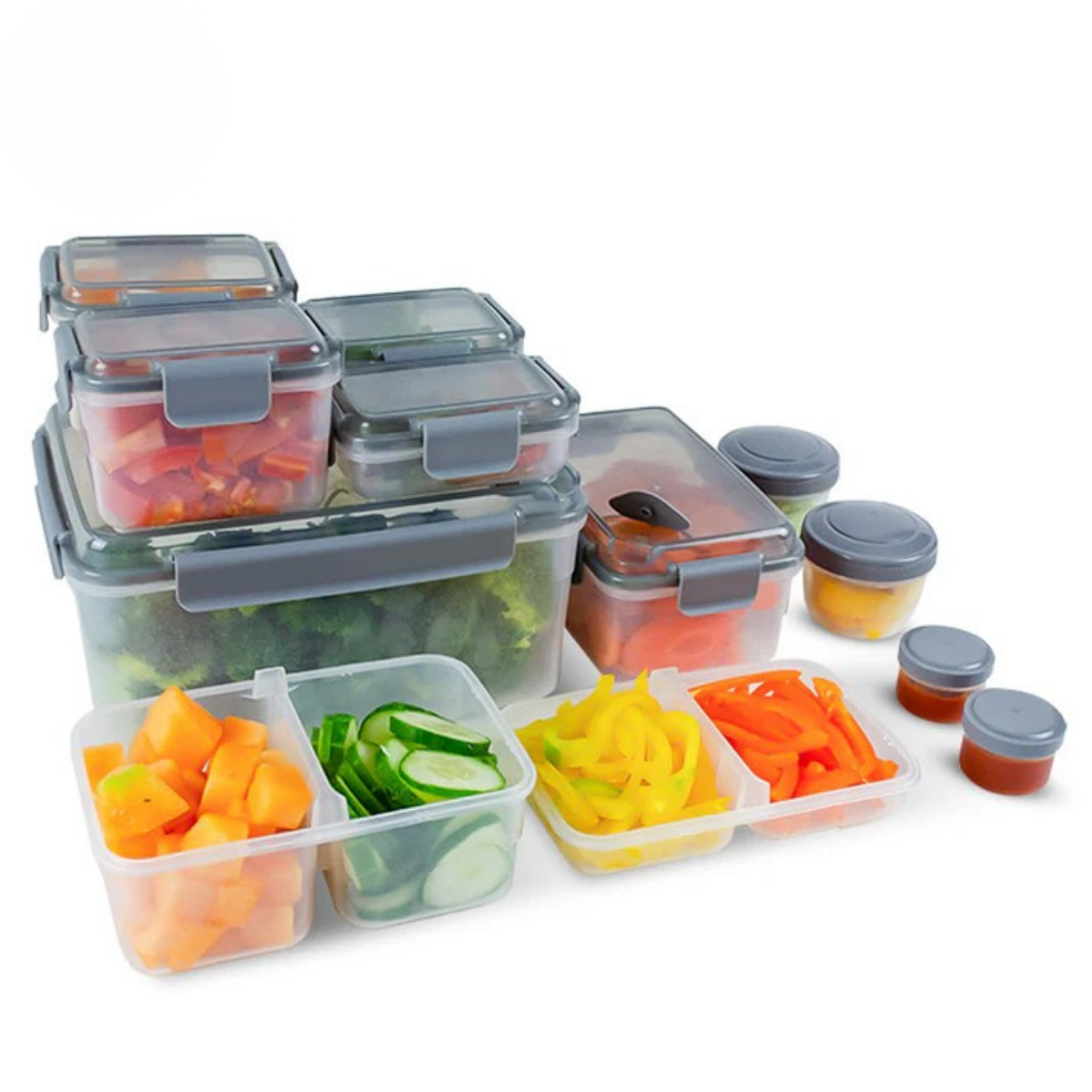 Foto 3 | Set Praktipod 24pc Con Cierre Lateral Freshpod 8038
