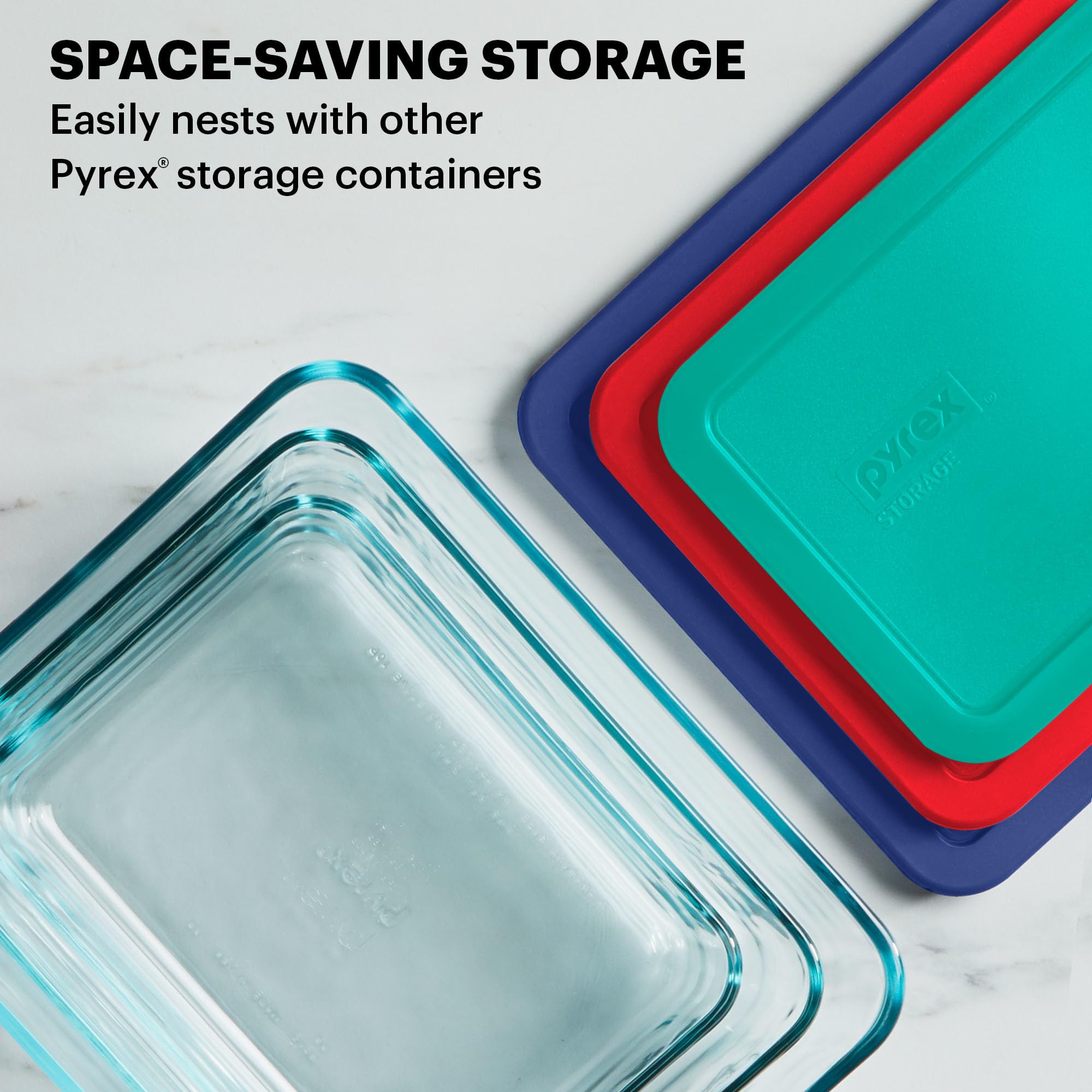 Foto 5 pulgar | Set De Almacenamiento De Alimentos Pyrex Simply Store, Paquete De 5 Unidades De Vidrio Sin Bpa - Venta Internacional.