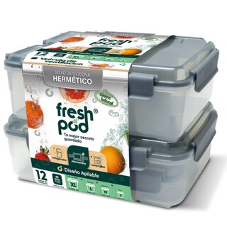 Foto 5 | Set Freshpod 12pc Con Filtro Y Sello De Silicona 8093