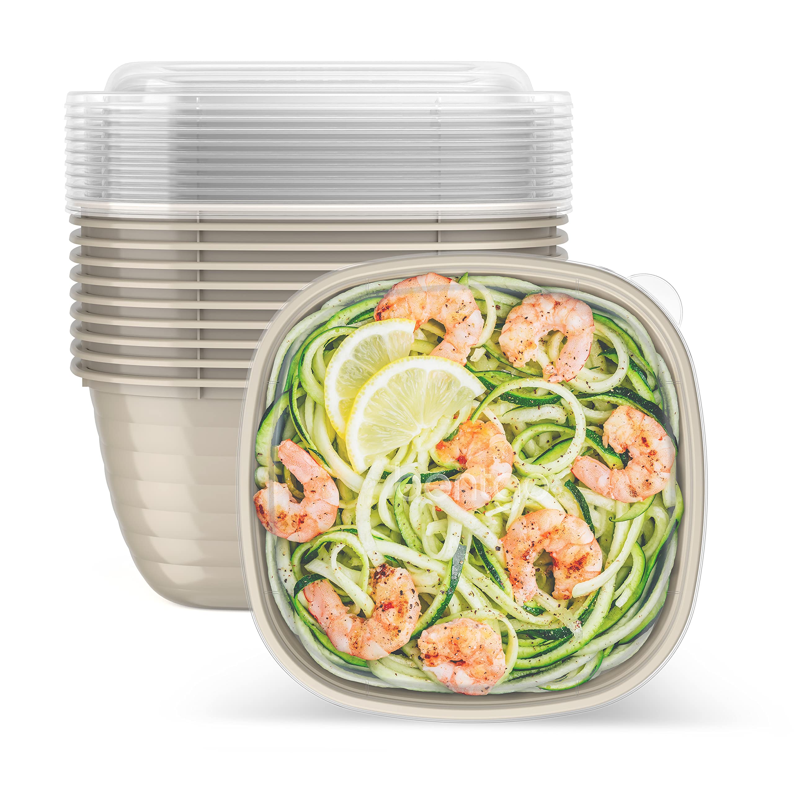 Recipientes De Almacenamiento De Alimentos Para Preparar Comidas Bentgo Prep, 10 Tazones - Venta Internacional.