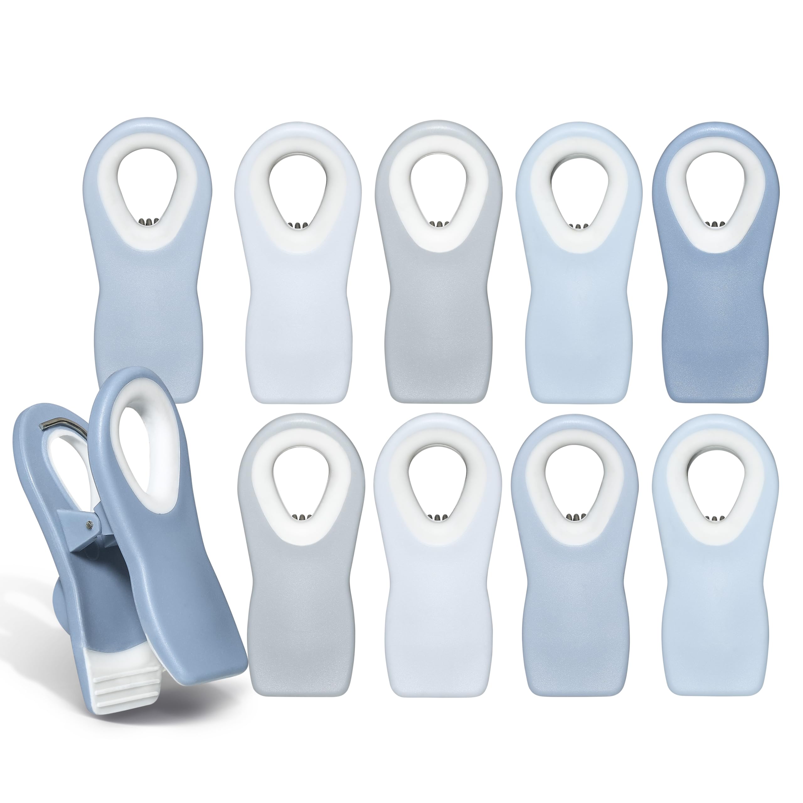 Foto 2 pulgar | Pinzas Para Bolsas Con Forma De Cocinar Con Clips De Colores Para Almacenar Alimentos (paquete De 10) - Venta Intern