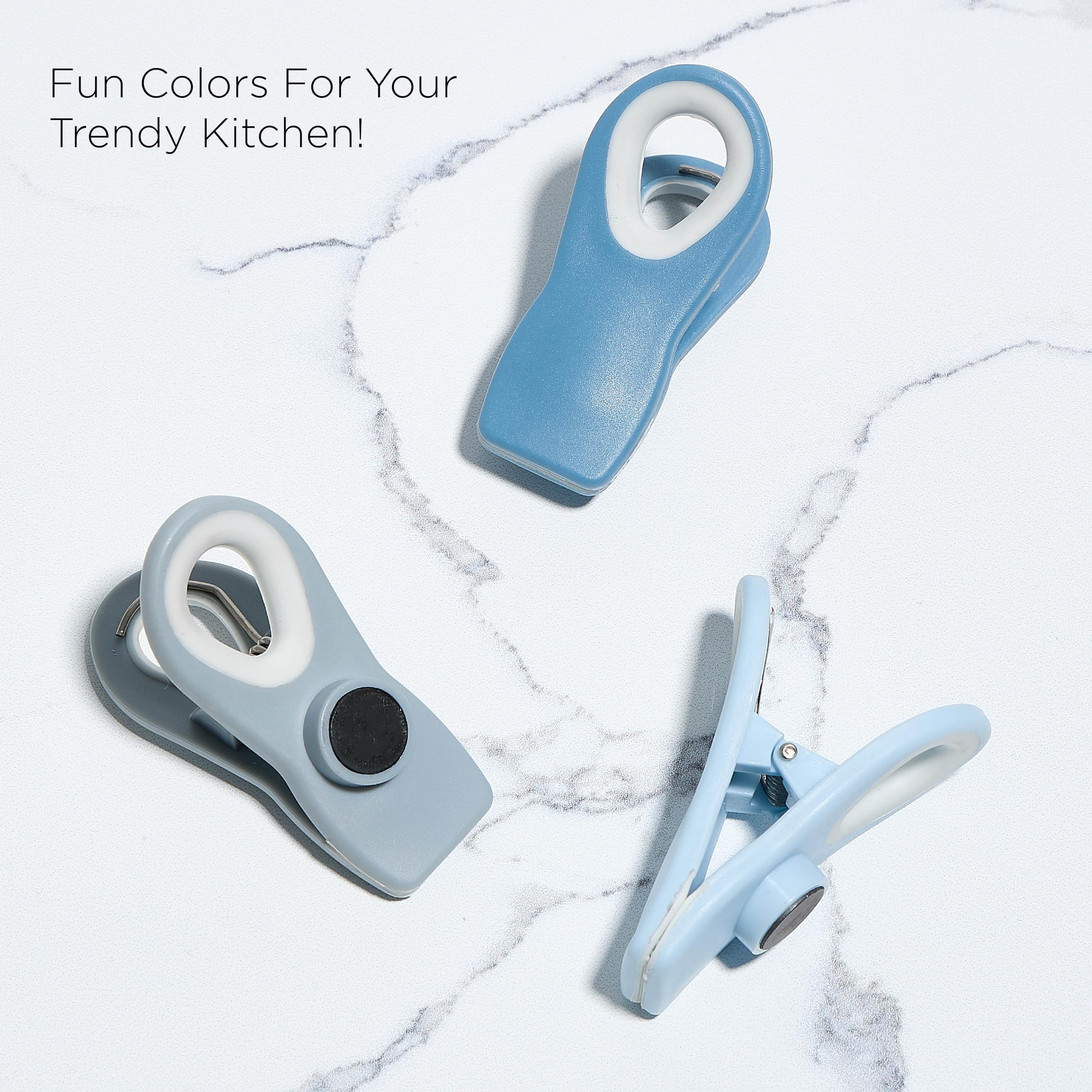 Foto 6 pulgar | Pinzas Para Bolsas Con Forma De Cocinar Con Clips De Colores Para Almacenar Alimentos (paquete De 10) - Venta Intern