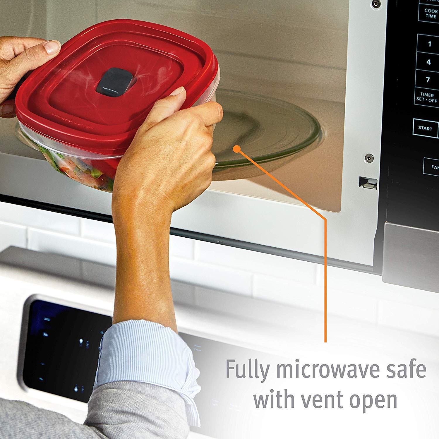 Foto 4 pulgar | Recipiente Rubbermaid Easy Find Para Almacenamiento De Alimentos, 3 Litros (paquete De 4) - Venta Internacional.