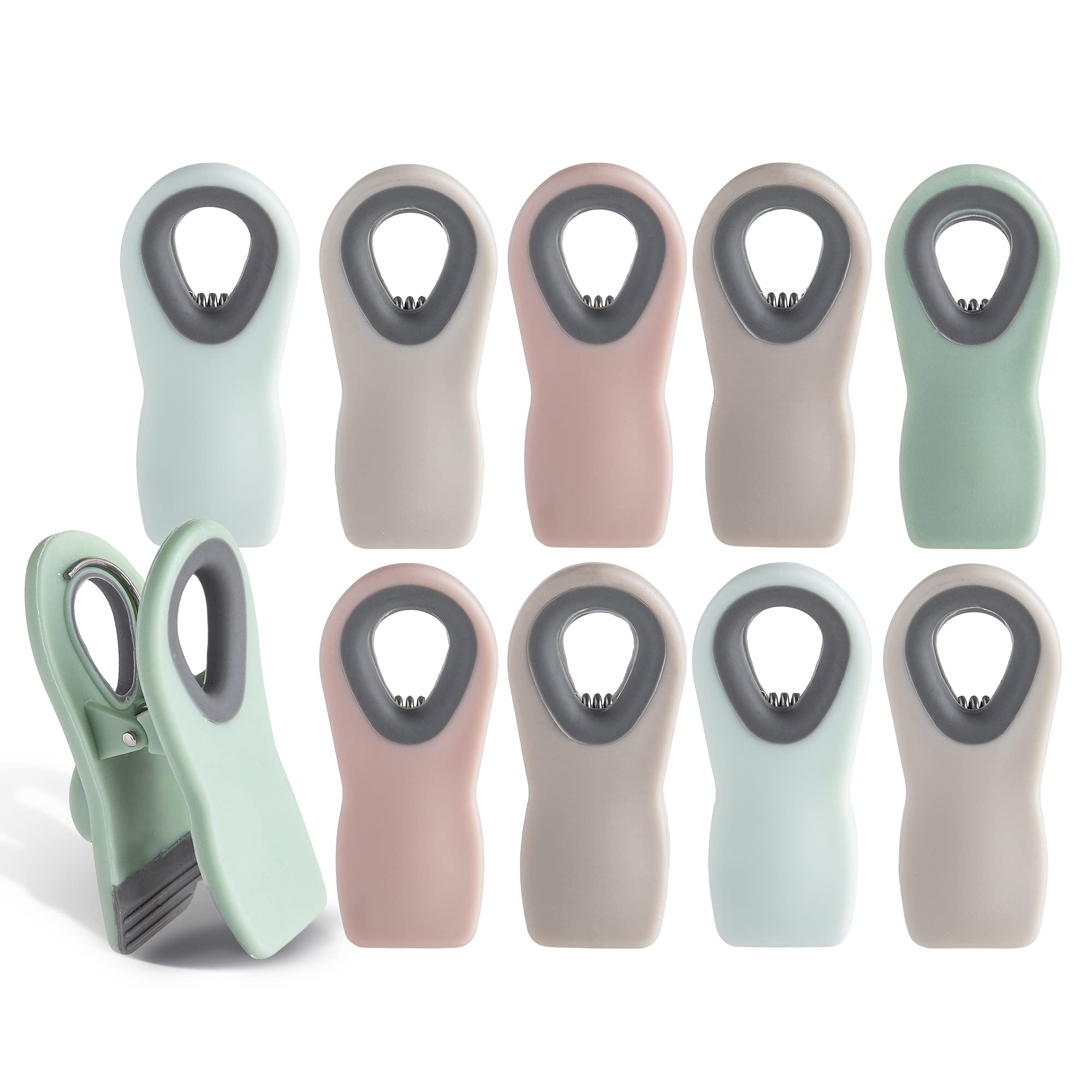 Clips Para Bolsas Con Cierre Hermético Para Cocinar Con Color Para Almacenar Alimentos, Paquete De 10 - Venta Inter