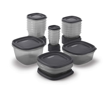Foto 2 | Juego De 42 Recipientes Rubbermaid Easyfindlids Para Almacenamiento De Alimentos - Venta Internacional.