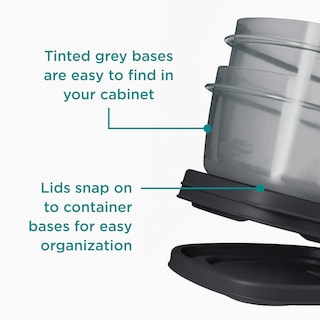 Foto 3 | Juego De 42 Recipientes Rubbermaid Easyfindlids Para Almacenamiento De Alimentos - Venta Internacional.