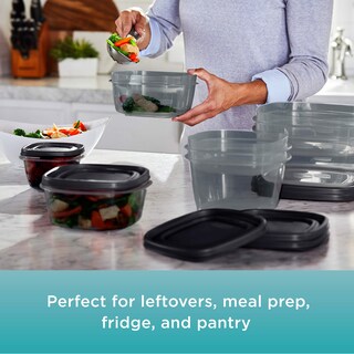 Foto 4 | Juego De 42 Recipientes Rubbermaid Easyfindlids Para Almacenamiento De Alimentos - Venta Internacional.