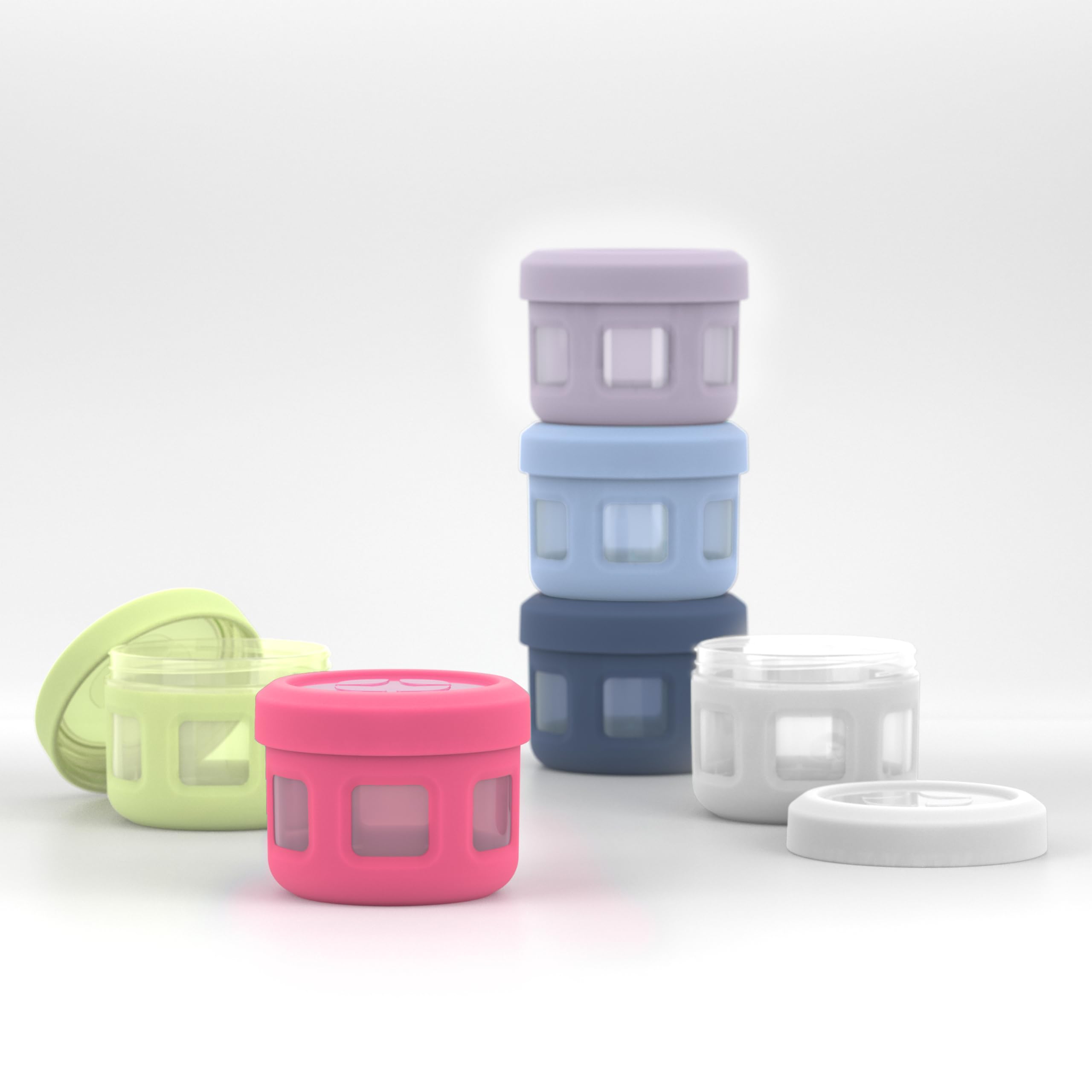 Foto 7 pulgar | Recipientes Para Condimentos Ello, Plástico Reutilizables, 120 Ml, Paquete De 6 - Venta Internacional.