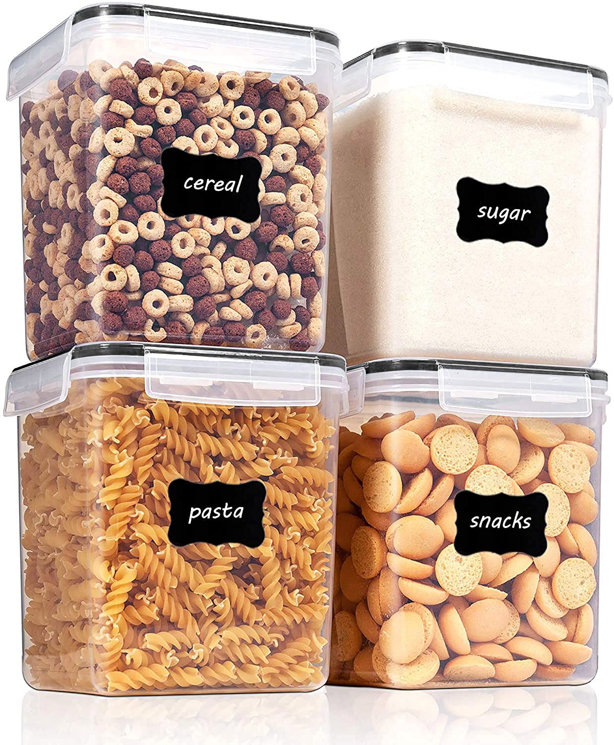 Foto 2 pulgar | Contenedores De Almacenamiento De Alimentos Vtopmart 2.5 L (84.5 Oz) 4 Piezas - Venta Internacional.