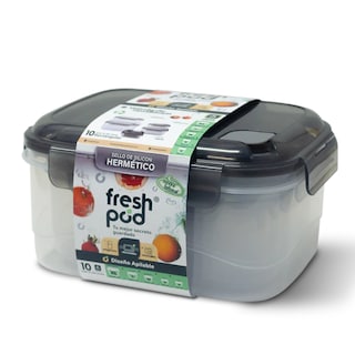 Foto 5 | Freshpod 10pc Praktipod Con Tapa Anti Fugas 8110