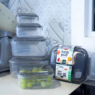 Foto 7 | Freshpod 10pc Praktipod Con Tapa Anti Fugas 8110