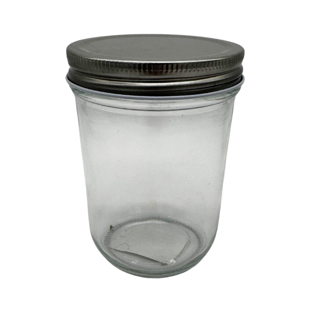 Foto 4 pulgar | Set 4 Frascos Especieros De Vidrio Templado 500 Ml Con Tapas De Aluminio