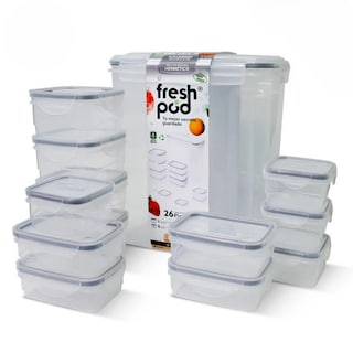 Foto 4 | Freshpod 26 Pc Praktipod Herméticos Con Tapa Anti Fugas 8328