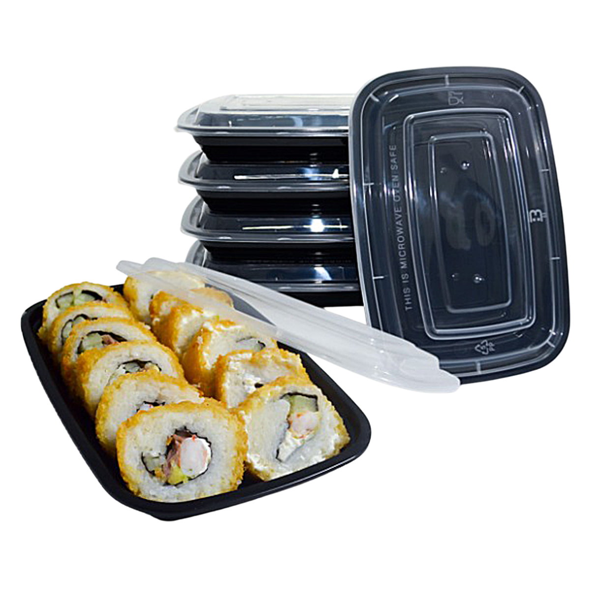 10pc Exhibidor Set Con Tapas Aprueba De Fugas 5c500