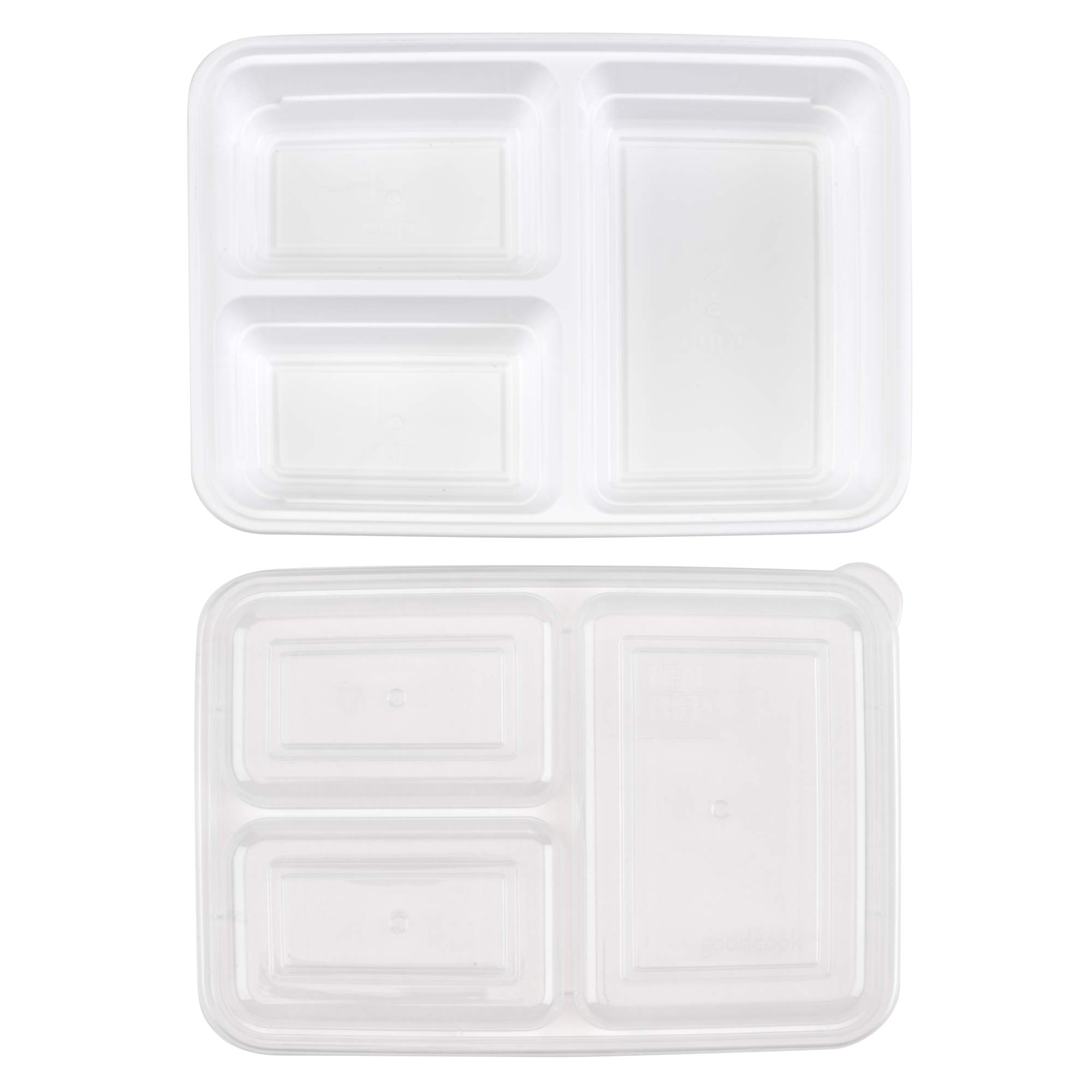 Foto 7 pulgar | Recipiente Para Preparación De Comidas Good Cook, 3 Compartimentos, Sin Bpa - Venta Internacional.