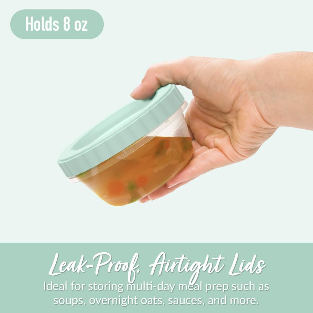 Foto 4 pulgar | Contenedores De Delicatessen Bentgo Prep Para Almacenamiento De Alimentos, 20 Unidades, 240 Ml - Venta Internacional.