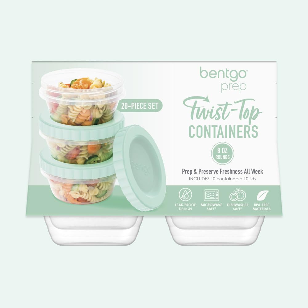 Foto 8 pulgar | Contenedores De Delicatessen Bentgo Prep Para Almacenamiento De Alimentos, 20 Unidades, 240 Ml - Venta Internacional.