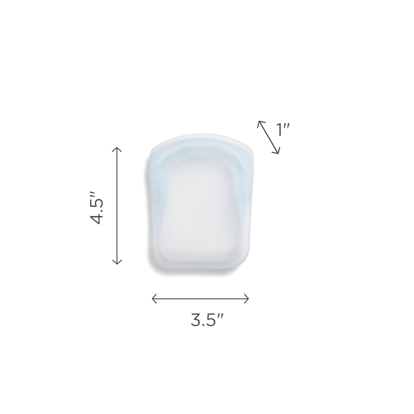 Foto 6 | Bolsas De Almacenamiento De Alimentos Stasher Premium Silicone, 4 Ml, Transparentes Y Aguamarinas - Venta Internacional.