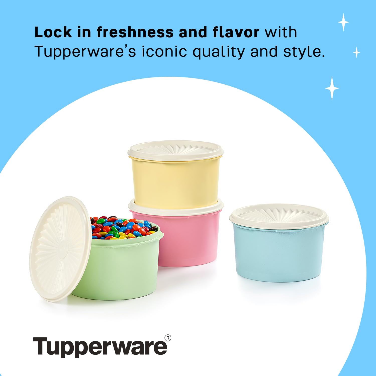 Foto 6 pulgar | Juego De Recipientes Para Almacenamiento De Alimentos Tupperware Heritage, 8 Piezas - Venta Internacional.