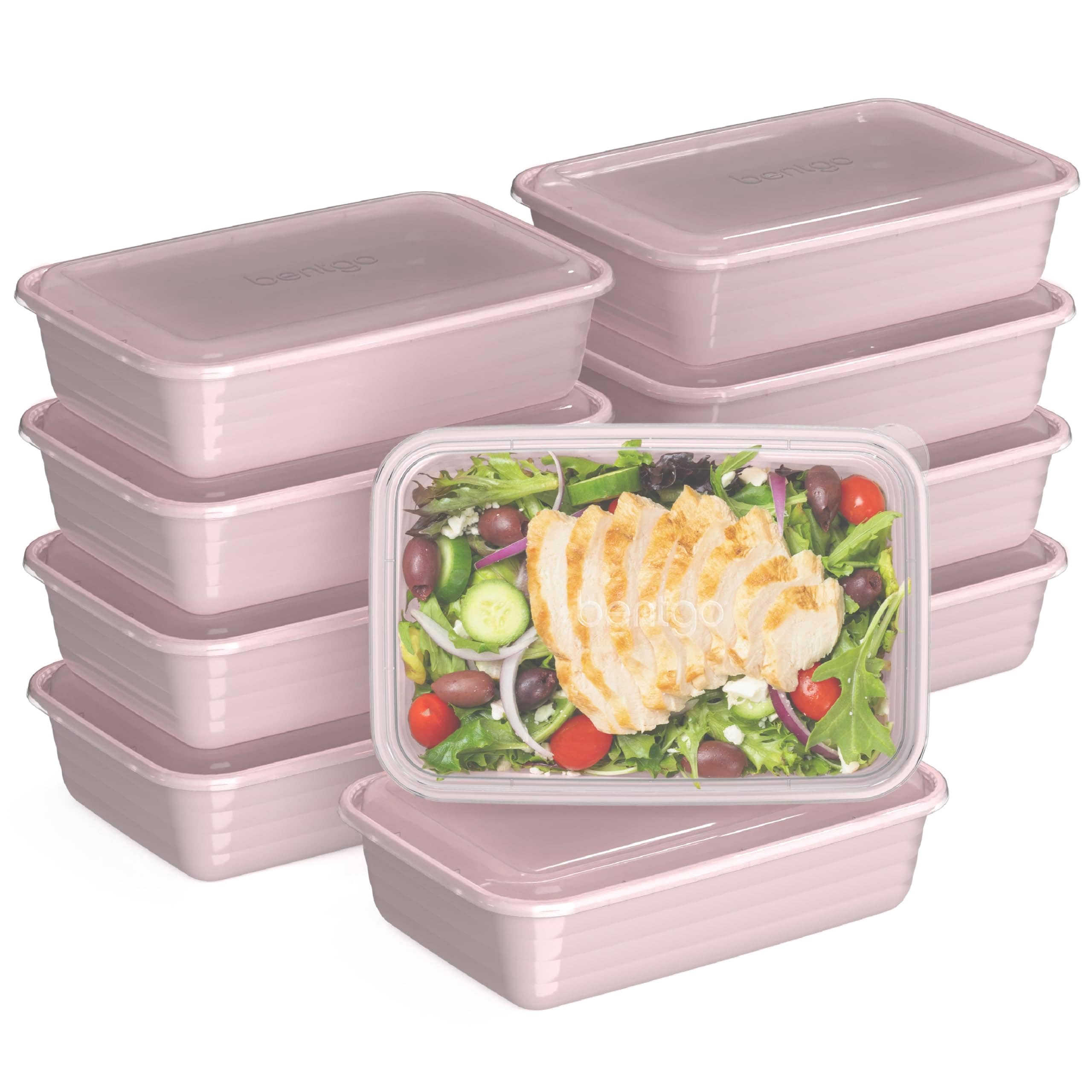 Recipientes Para Preparación De Comidas Bentgo Prep, 1 Compartimento, 20 Piezas - Venta Internacional.
