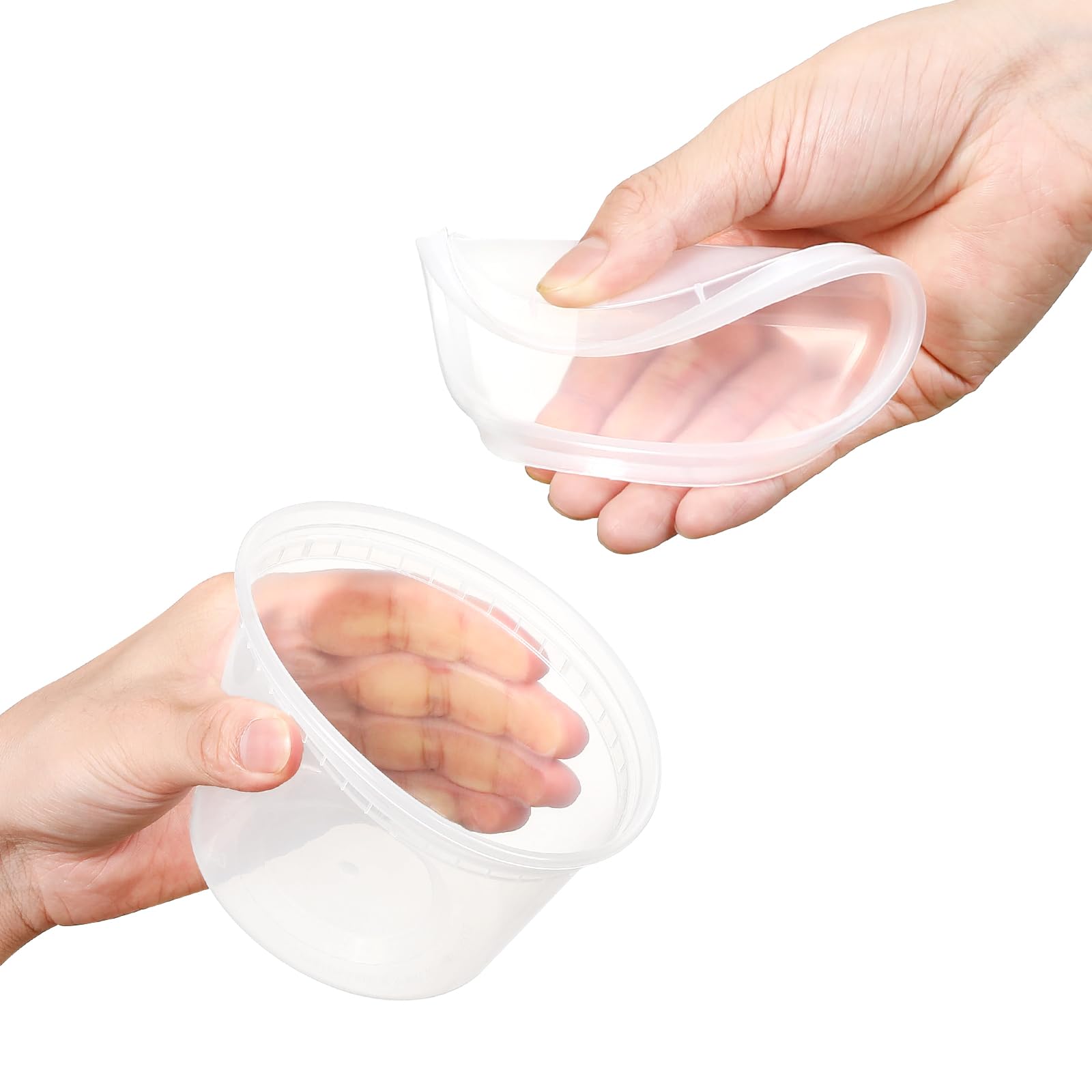 Foto 4 pulgar | Contenedores De Comida Aozita 32 Juegos De Charcutería De Plástico De 500 Ml Con Tapas - Venta Internacional.