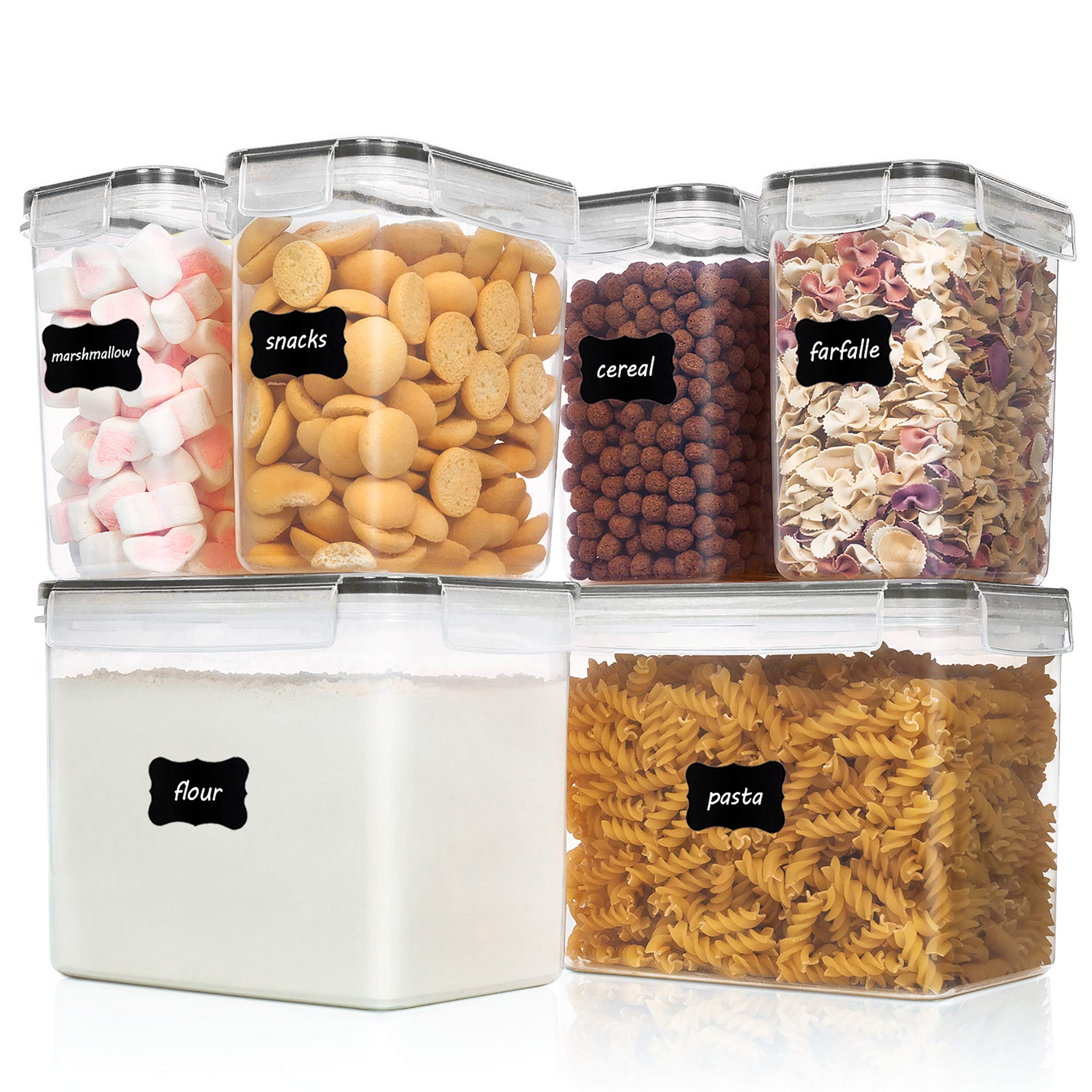 Recipientes De Almacenamiento De Alimentos Vtopmart Herméticos, 6 Piezas, Sin Bpa - Venta Internacional.