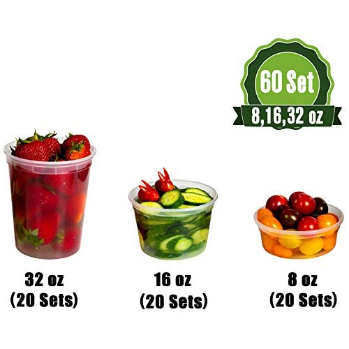 Foto 4 pulgar | Juego De Contenedores De Almacenamiento De Alimentos Safeware Deli 60 (240 Ml-20, 480 Ml-20, 960 Ml-20) - Venta In
