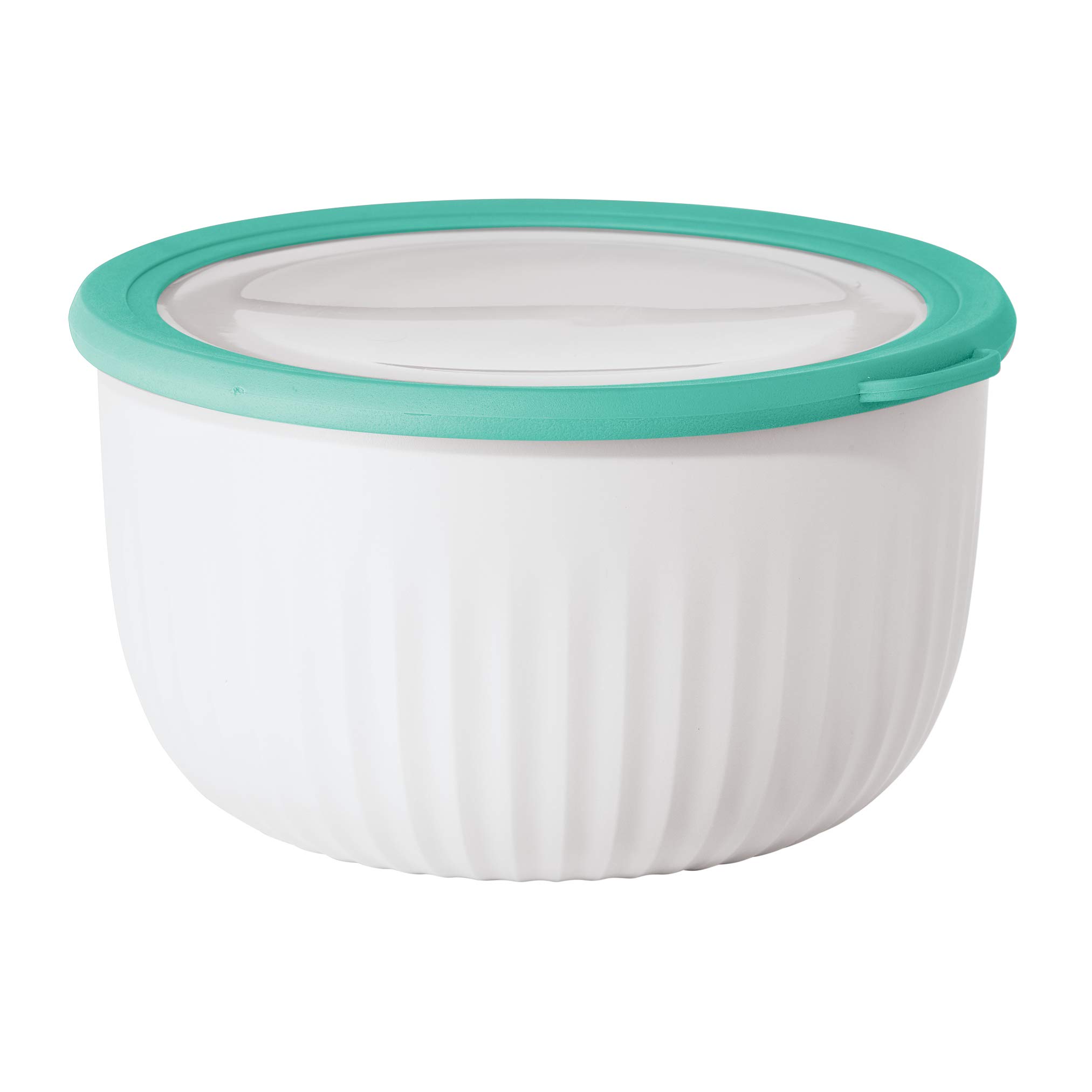 Recipiente De Plástico Para Preparar, Almacenar Y Servir Para Oggi De 4 Litros Con Tapa Transparente - Venta Interna