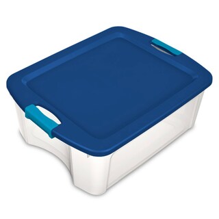 Foto 1 | Contenedores De Almacenamiento Sterilite Se Cierran Y Transportan 12 Galones, Paquete De 6 - Venta Internacional.