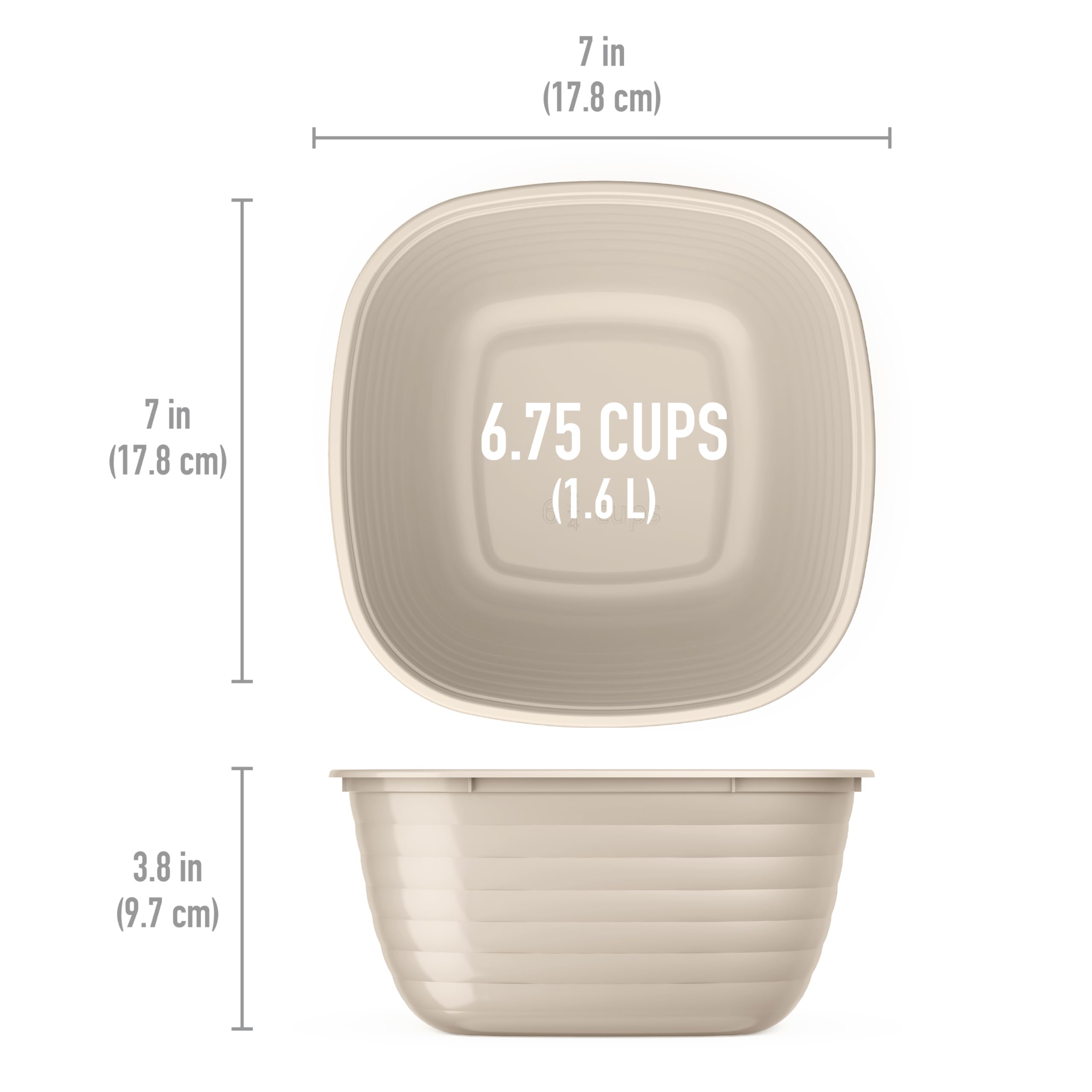 Foto 6 | Recipientes Para Almacenar Alimentos Meal Prep Bentgo Prep Con 1 Compartimento - Venta Internacional.